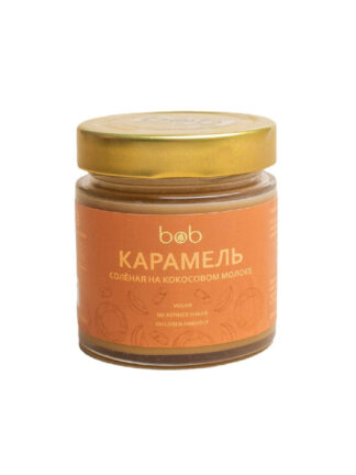 Карамель соленая на кокосовом "молоке", Raw Bob, 200 г.