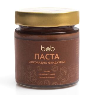 Шоколадно-фундучная паста, Raw Bob, 200 г.