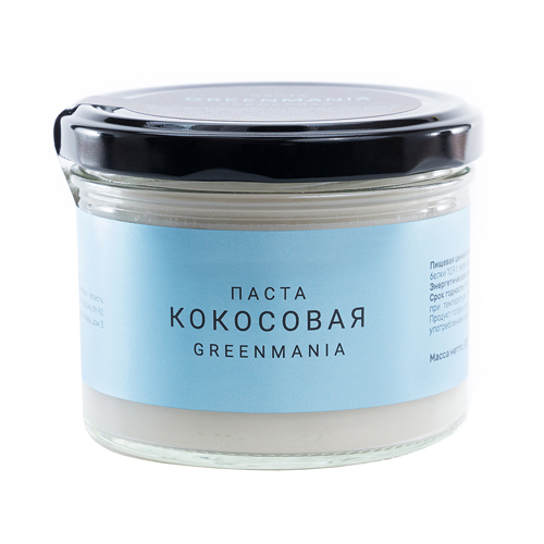 Паста кокосовая, GreenMania, 200 г