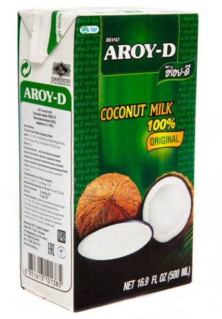 Кокосовое молоко AROY-D 500 мл, Tetra Pak