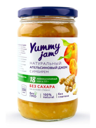 Апельсиновый джем без сахара Yummy Jam, 350 г