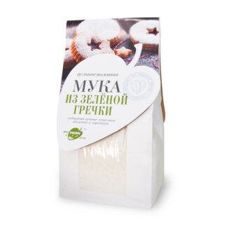 Мука гречневая (из зелёной гречки) цельносмолотая, Образ жизни Алтая, 500 г