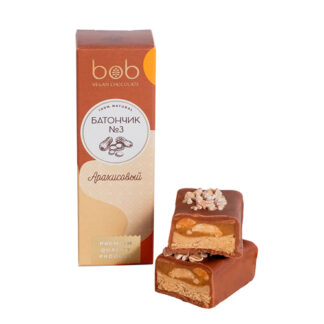 Батончик №3 Арахисовый, Raw Bob, 45 г