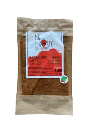 Пастила яблочная с корицей, Mr. Frukto, 25 г.