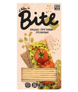 Хлебцы хрустящие гречневые, Bite, 150 г