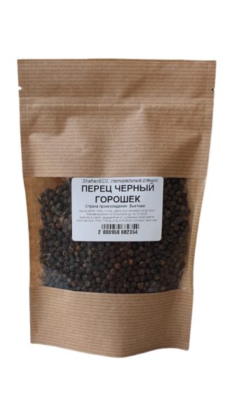 Перец черный горошком, ShafranECO, 100 г