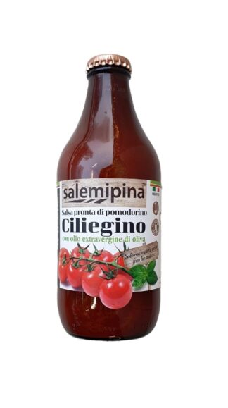 Томатный соус из сицилийских помидоров чeрри, Бeз глютeна, Salemipina, 330 г