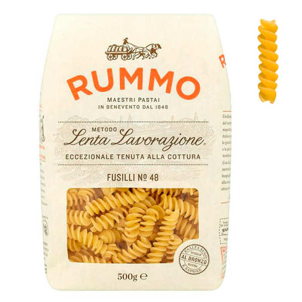 Макаронные изделия Фузилли №48, RUMMO, 500 г