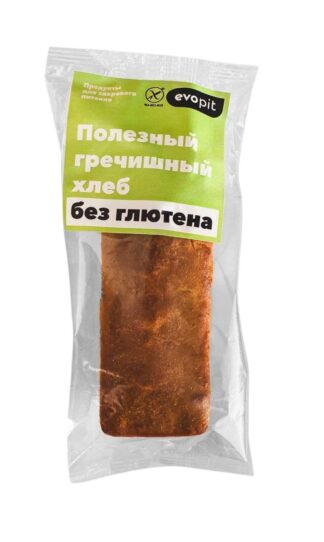 Хлеб Гречишный безглютеновый, Эвопит, 230 г