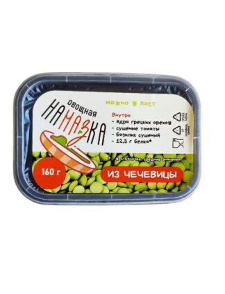 Паштет из чечевицы, Востряково, 160 г