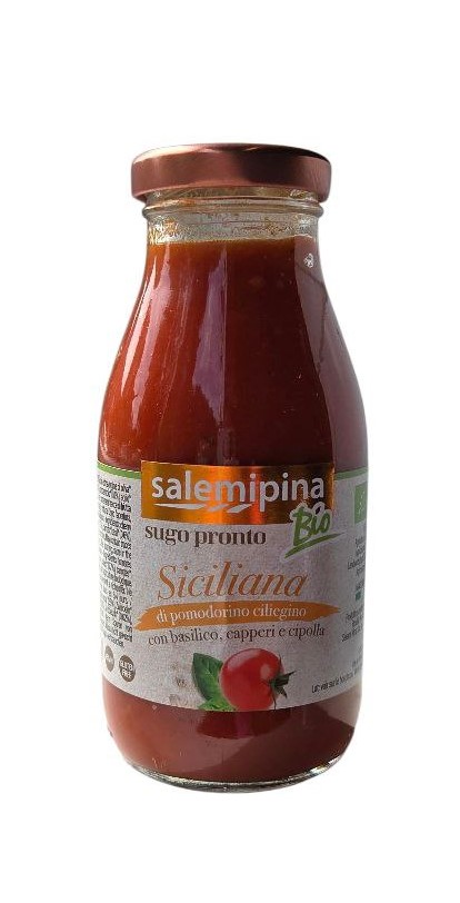 Томатный соус из сицилийских помидоров чeрри, Salemipina, 250 г