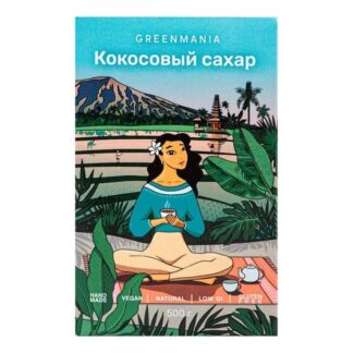 Кокосовый сахар, GreenMania, 500 г