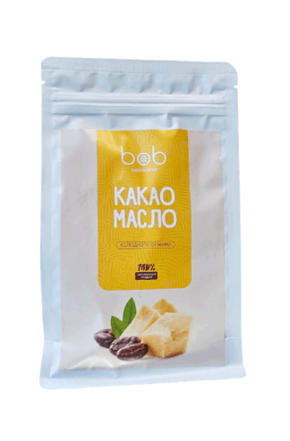 Какао масло натуральное AMCO , Raw Bob, 200 г