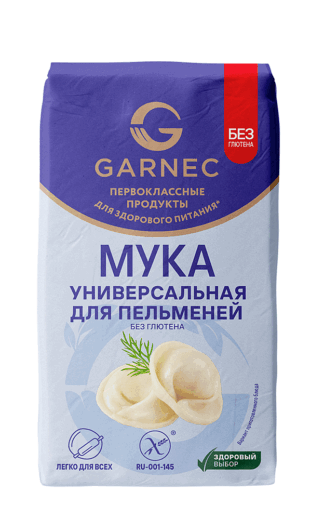 Мука универсальная для пельменей, GARNEC, 500 г
